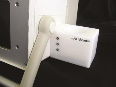 Example of RFID enabled label.